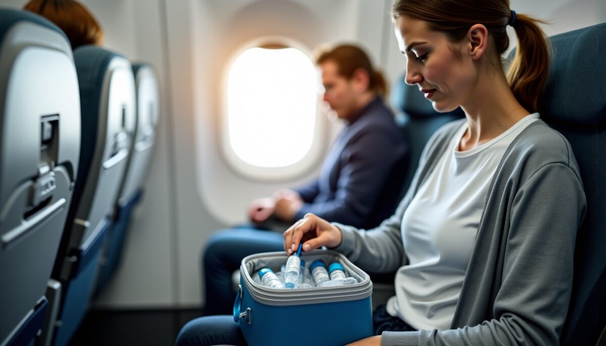 Voyager avec du Gonal-F : conseils pratiques pour avion, maintien de la chaîne du froid et transport en cabine
