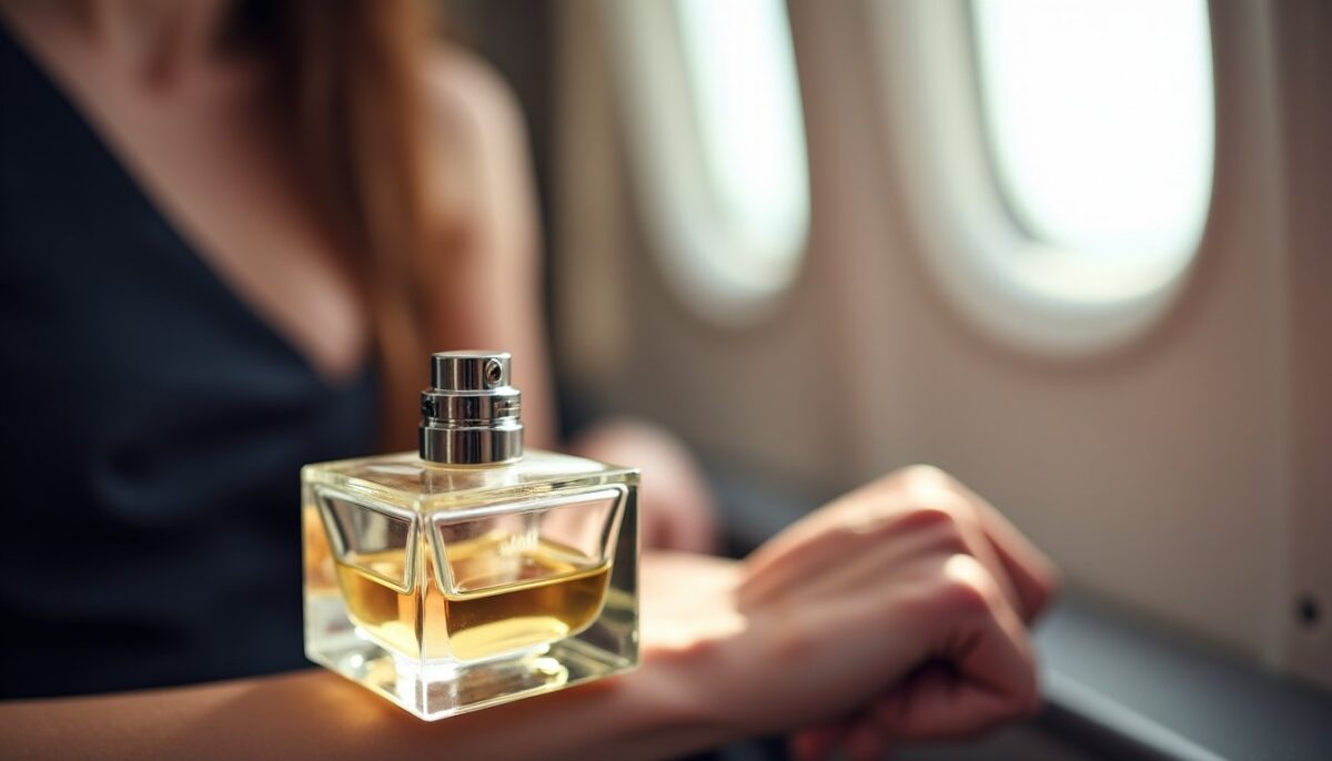 Parfum en avion : Ce que vous pouvez emporter en cabine et en soute